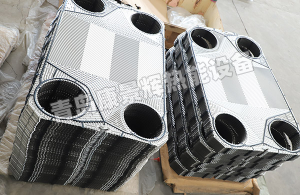 板式熱交換器內(nèi)部結(jié)構(gòu)圖 板式熱交換器內(nèi)部結(jié)構(gòu)圖